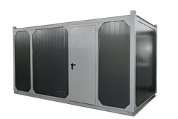 Газовый генератор Pramac GGW150G в контейнере с АВР